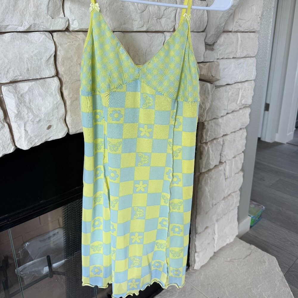 Forever 21 90's Inspired Checkered Dress